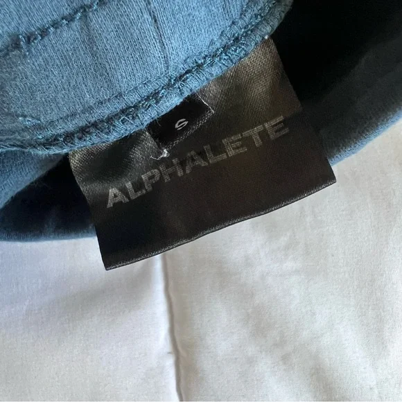 Mens Alphalete Joggers Small blue sweatpants - Picture 3 of 3